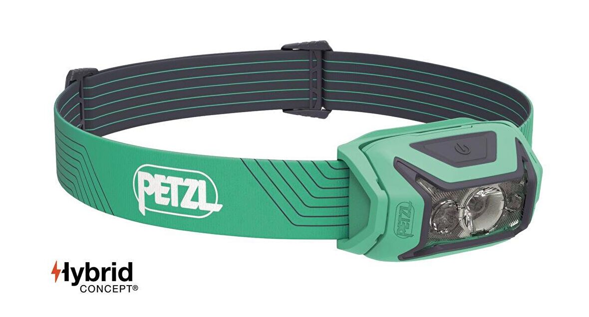 Petzl Actik Kafa Feneri - Yeşil