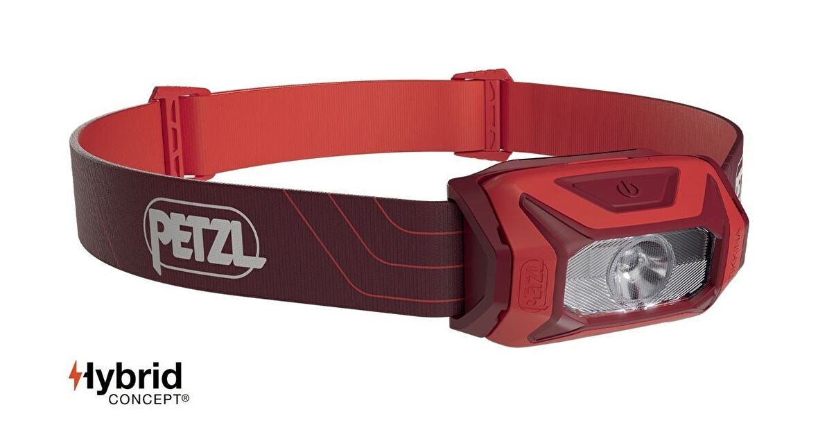 PETZL Tikkina Kafa Feneri - Kırmızı