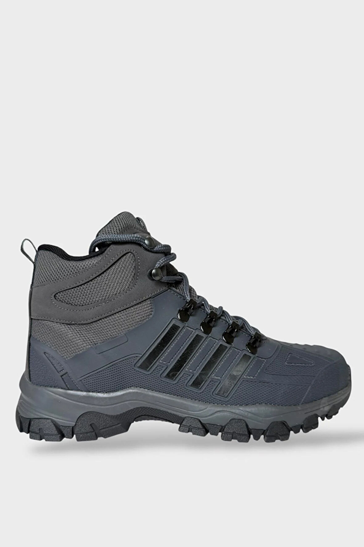Unısex Soğuk Geçirmez Fermuarlı Trekking & Outdoor Bot FÜME