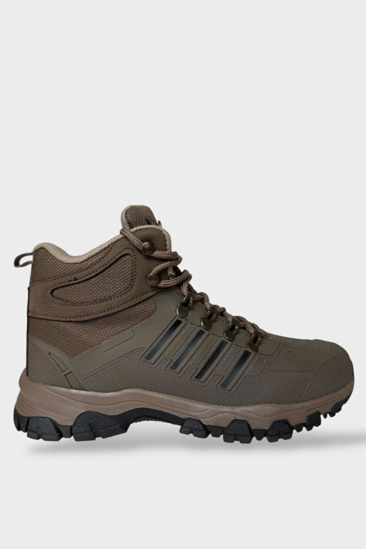 Unısex Soğuk Geçirmez Fermuarlı Trekking & Outdoor Bot VİZON