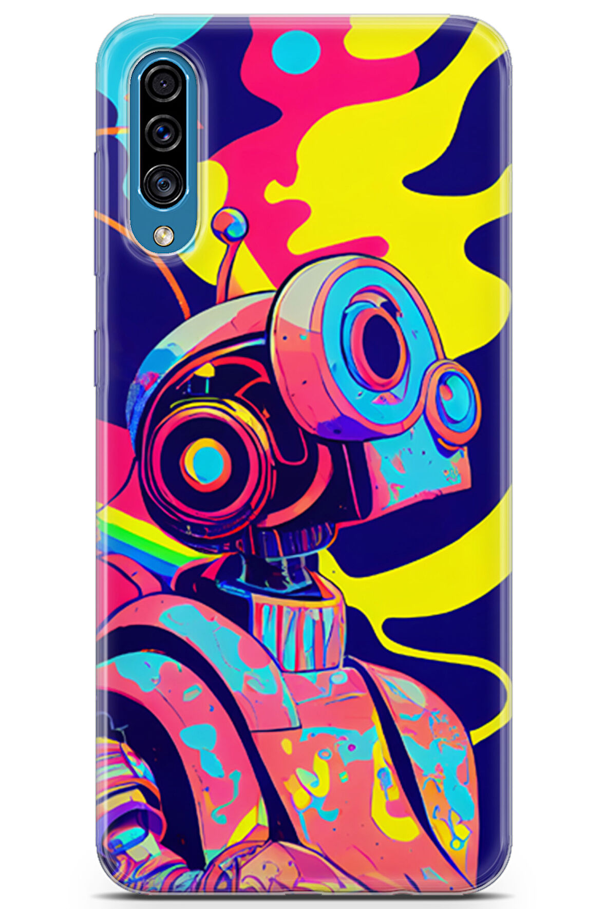 Samsung Galaxy A30S uyumlu Renkler 8 Koruyucu Renkler Robot