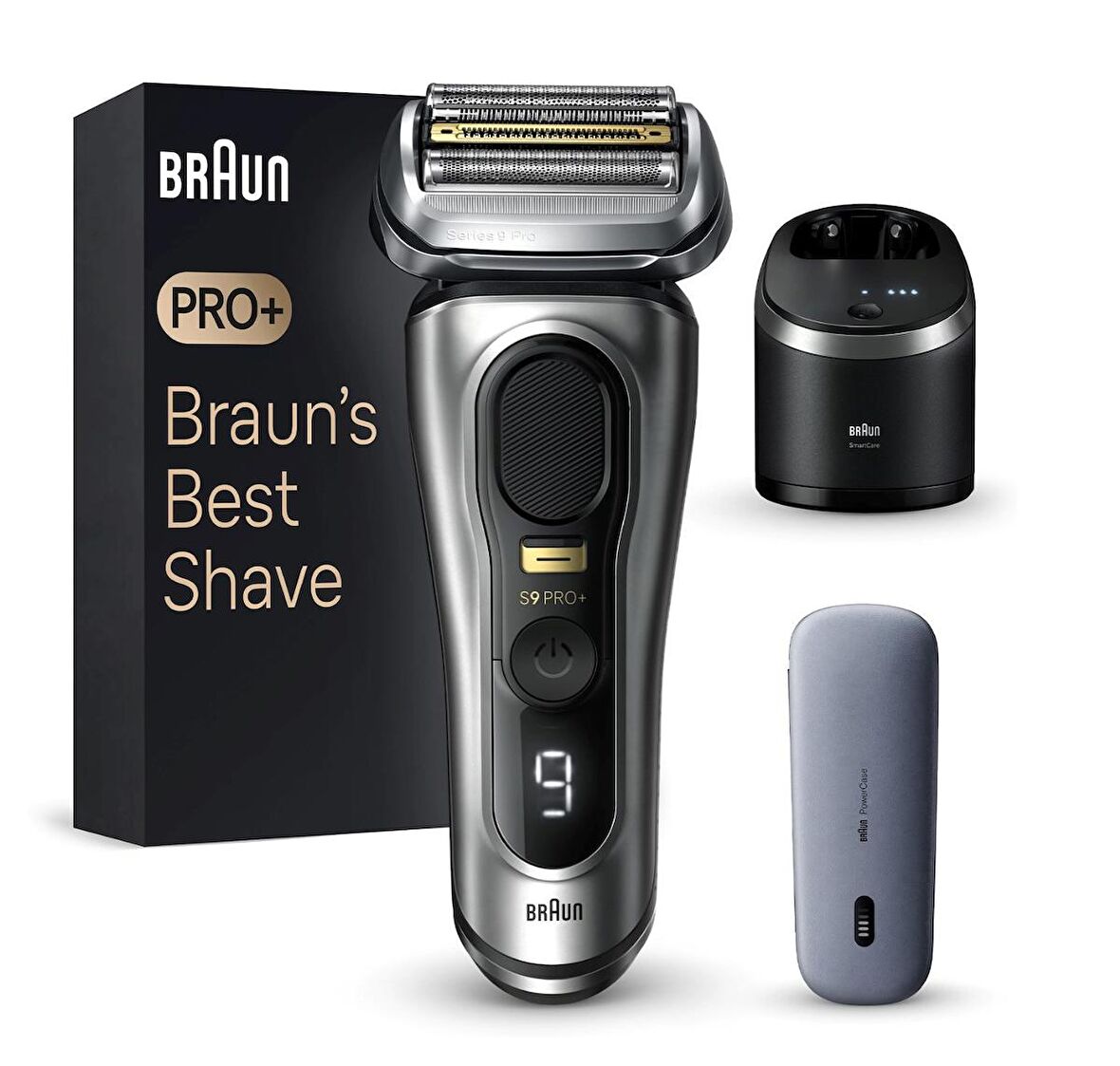 Braun Series 9 PRO+ 9577cc SmartCare Merkezi Islak & Kuru Tıraş Makinesi  