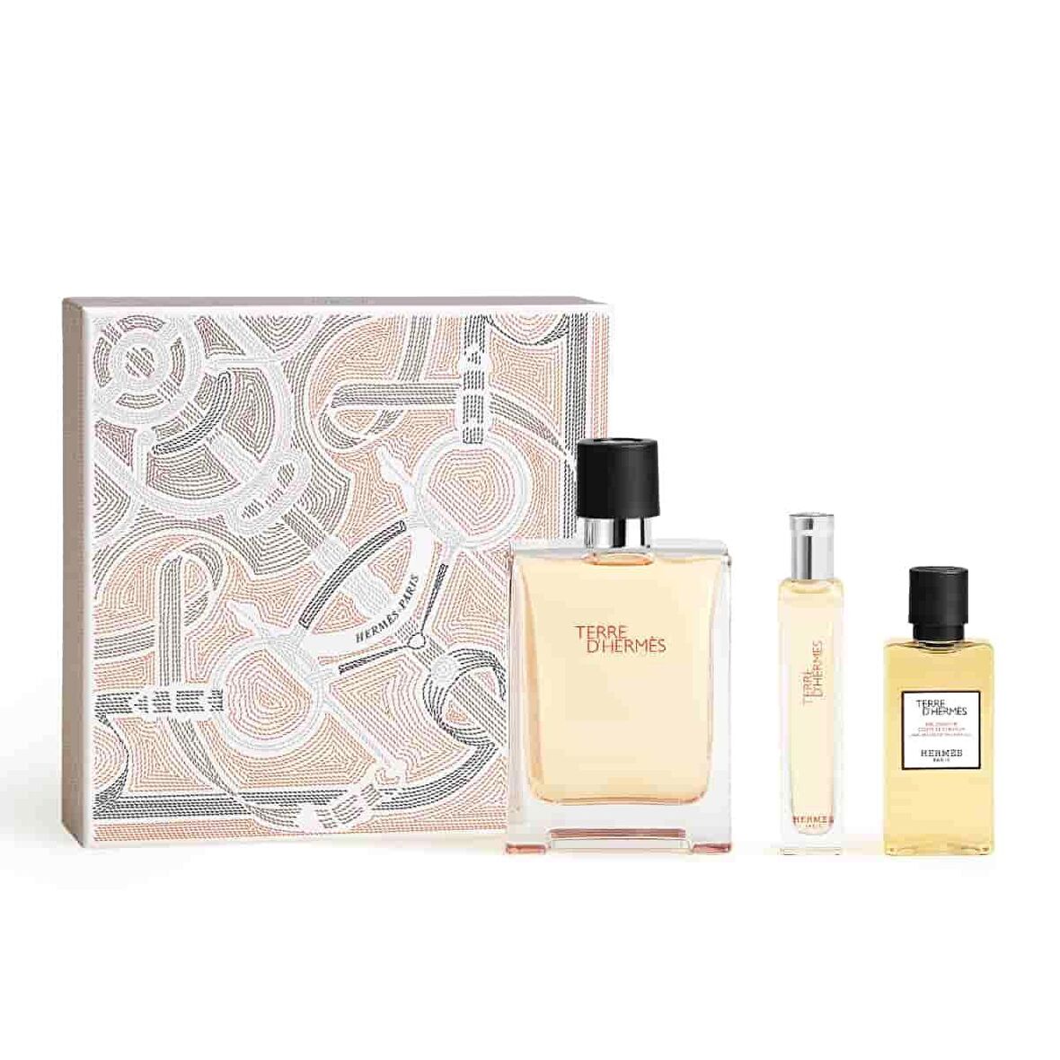 Hermes Terre D'Hermes Edt 100 Ml + Edt 15 Ml + Shower Gel 40 Ml
