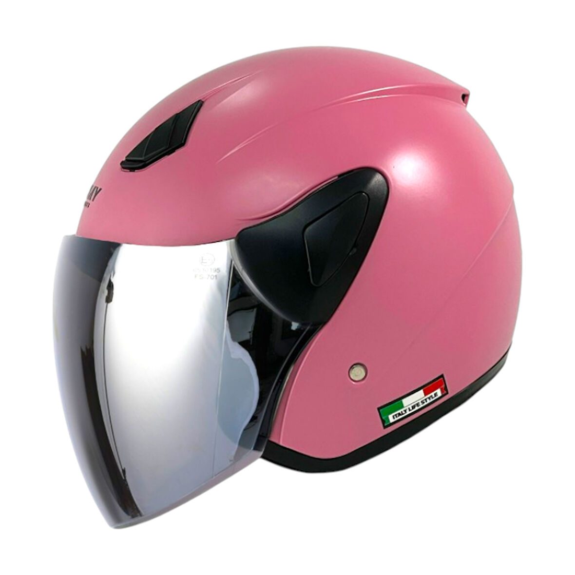 Sway Açık Kask Sw 733 Pembe