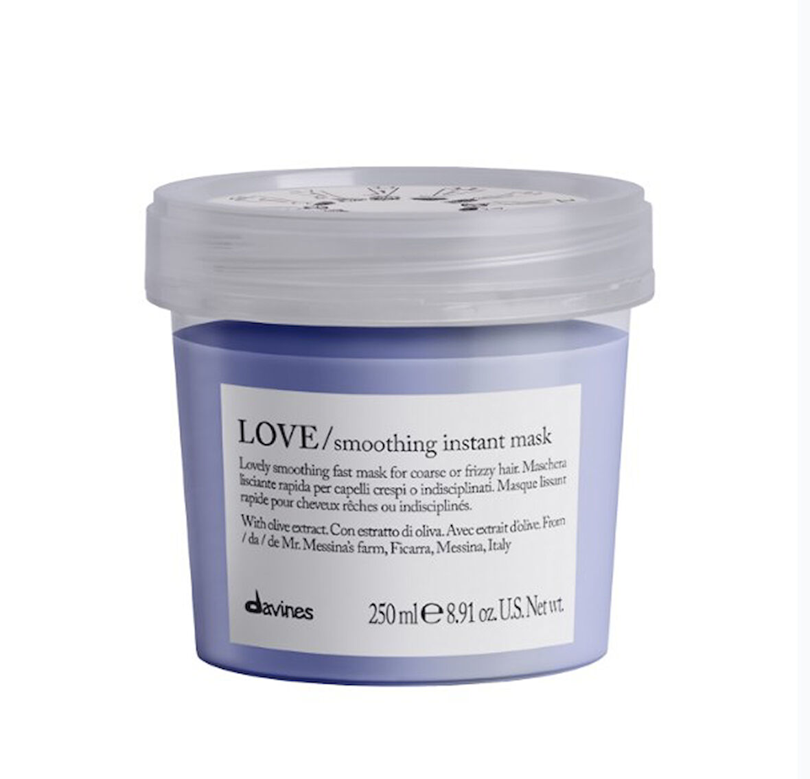 Davines Love Smoothing Düzleştirici Bakım Maskesi 250 ml