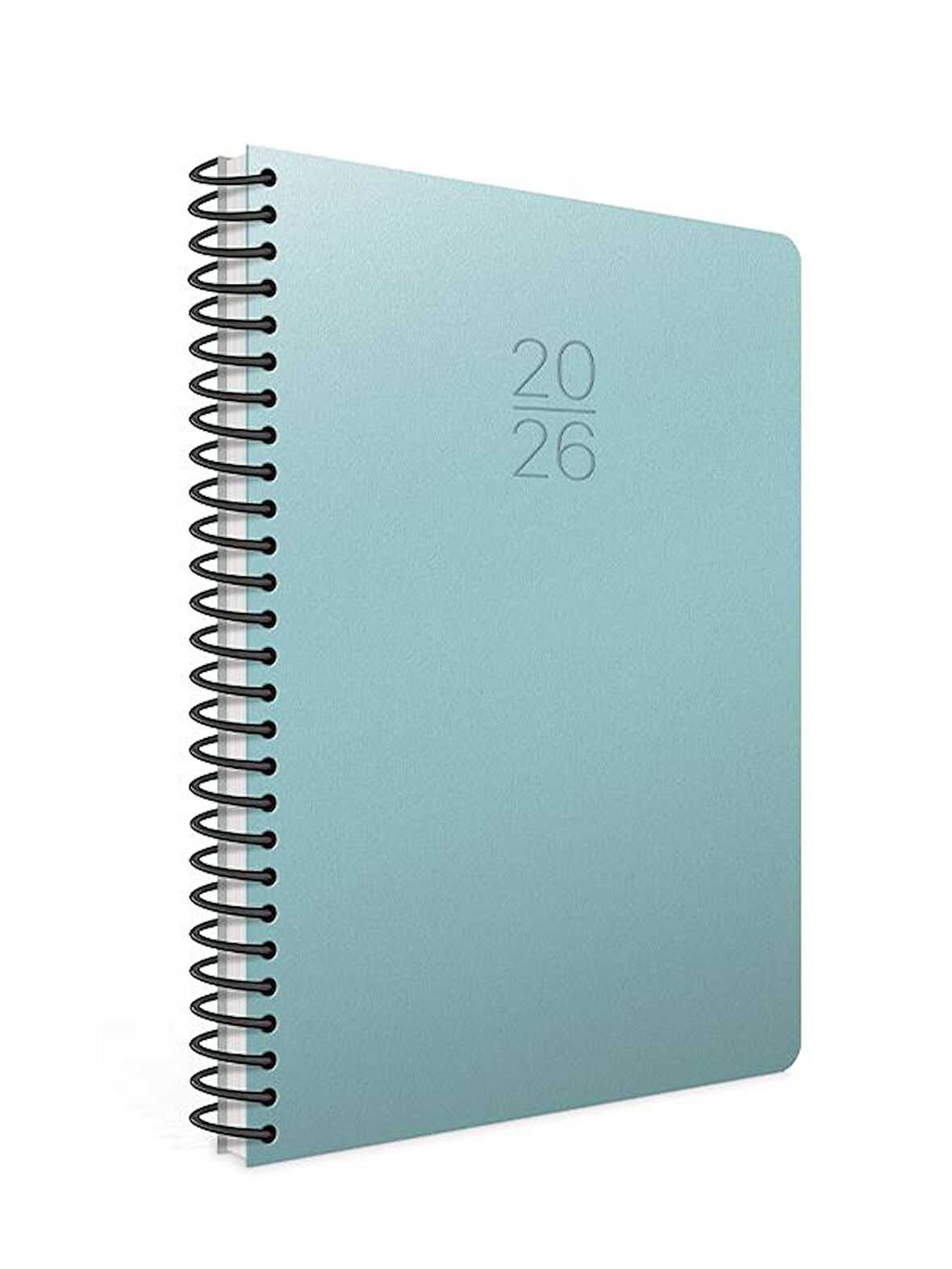 Gıpta 2026 Spiralli Günlük Ajanda Sert Kapak 17x24 cm 406-SEK Pastel Yeşil