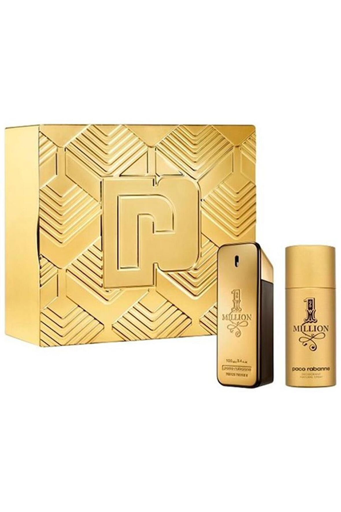 Paco Rabanne One Million EDT 100 ml Erkek Parfüm Seti