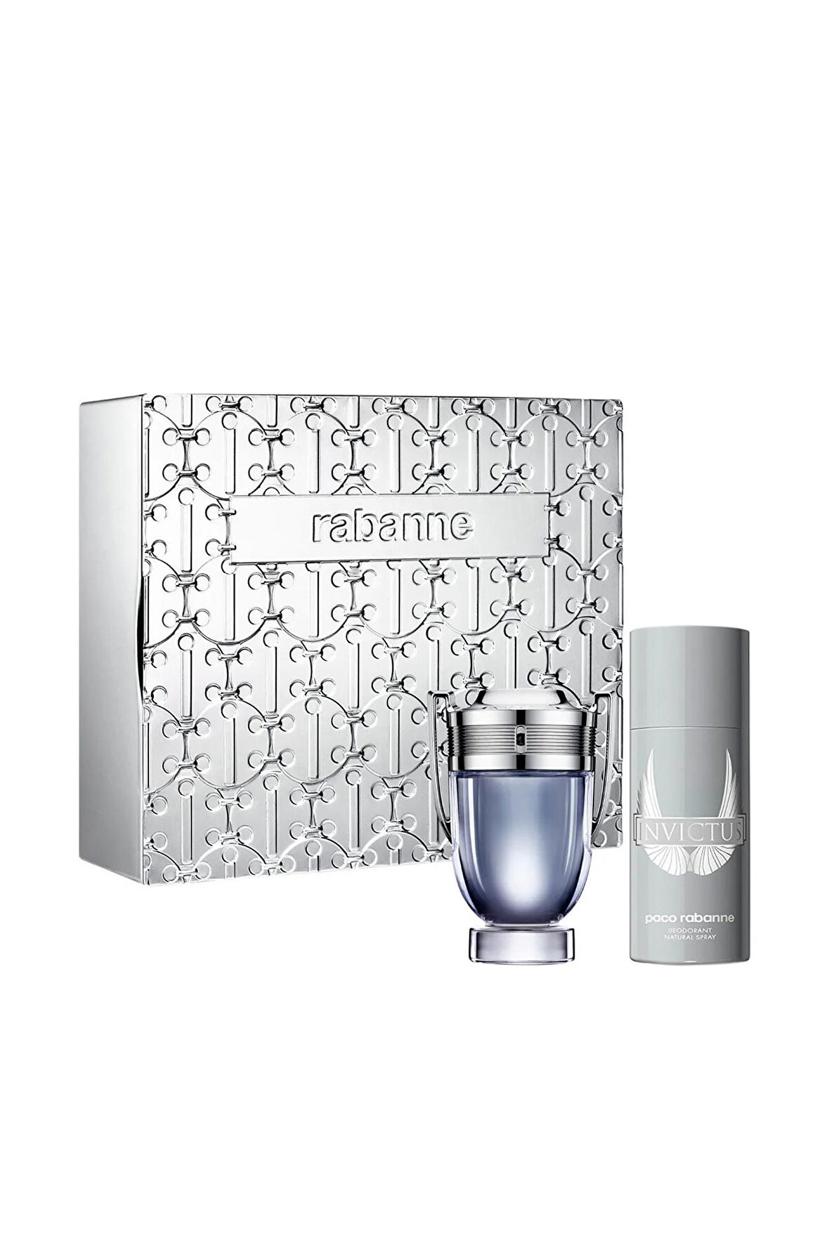 Paco Rabanne Invictus Edt 100 ml + Deo 150 ml Erkek Parfüm Seti