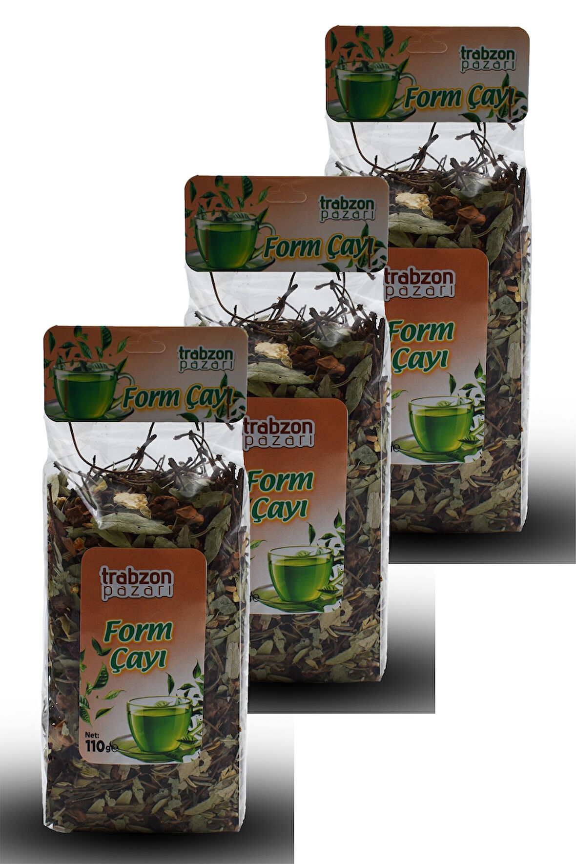 Doğal Bitki Karışımlı Form Çayı 3x110 Gr