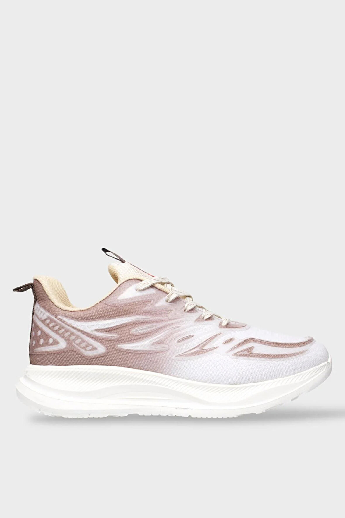 Erkek Rahat Hava Alabilen Kokusuz Koşu Yürüyüş Spor Ayakkabı KAHVERENGİ