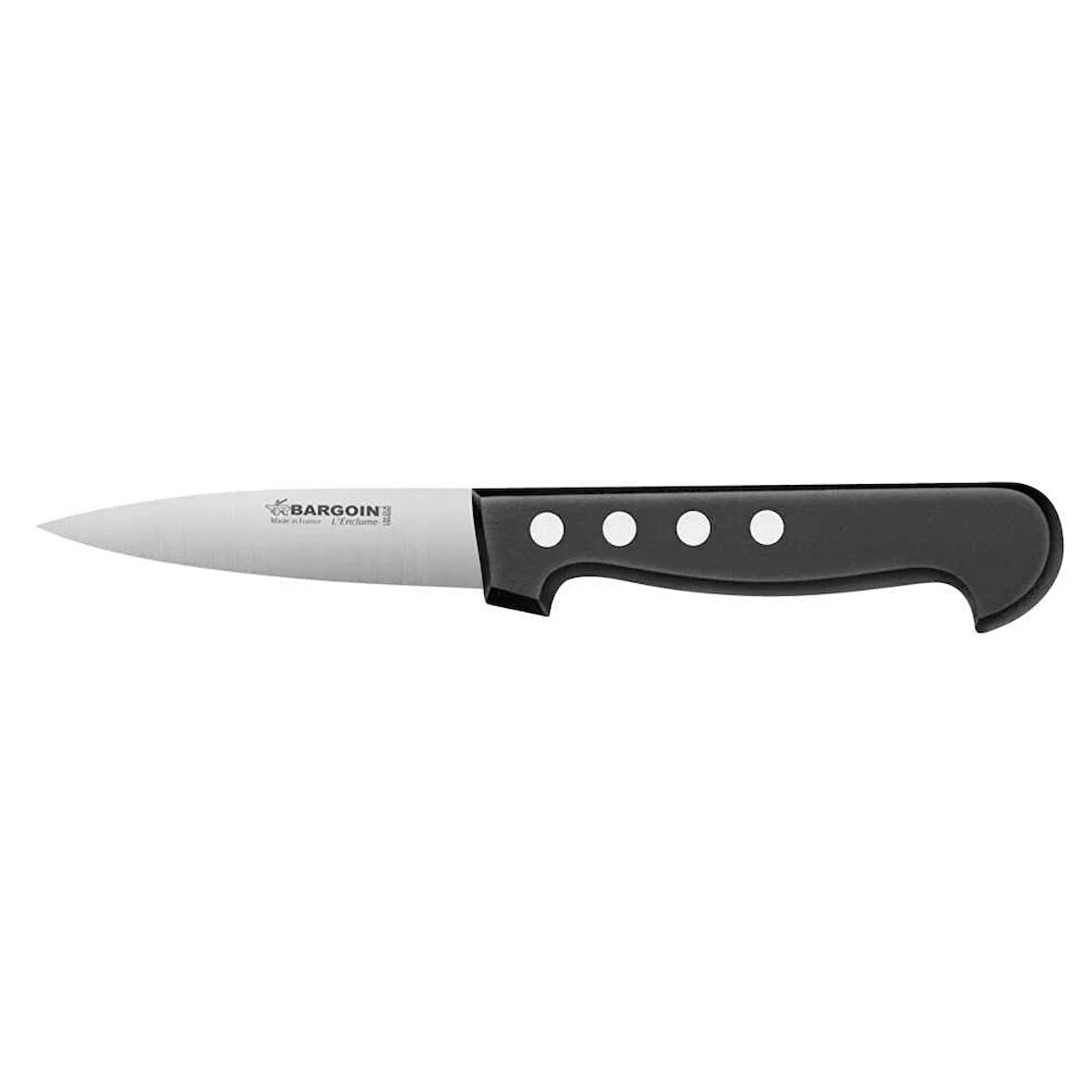 Fischer 320 11cm 4 Perçinli Kemik Sıyarma Bıçağı, Siyah