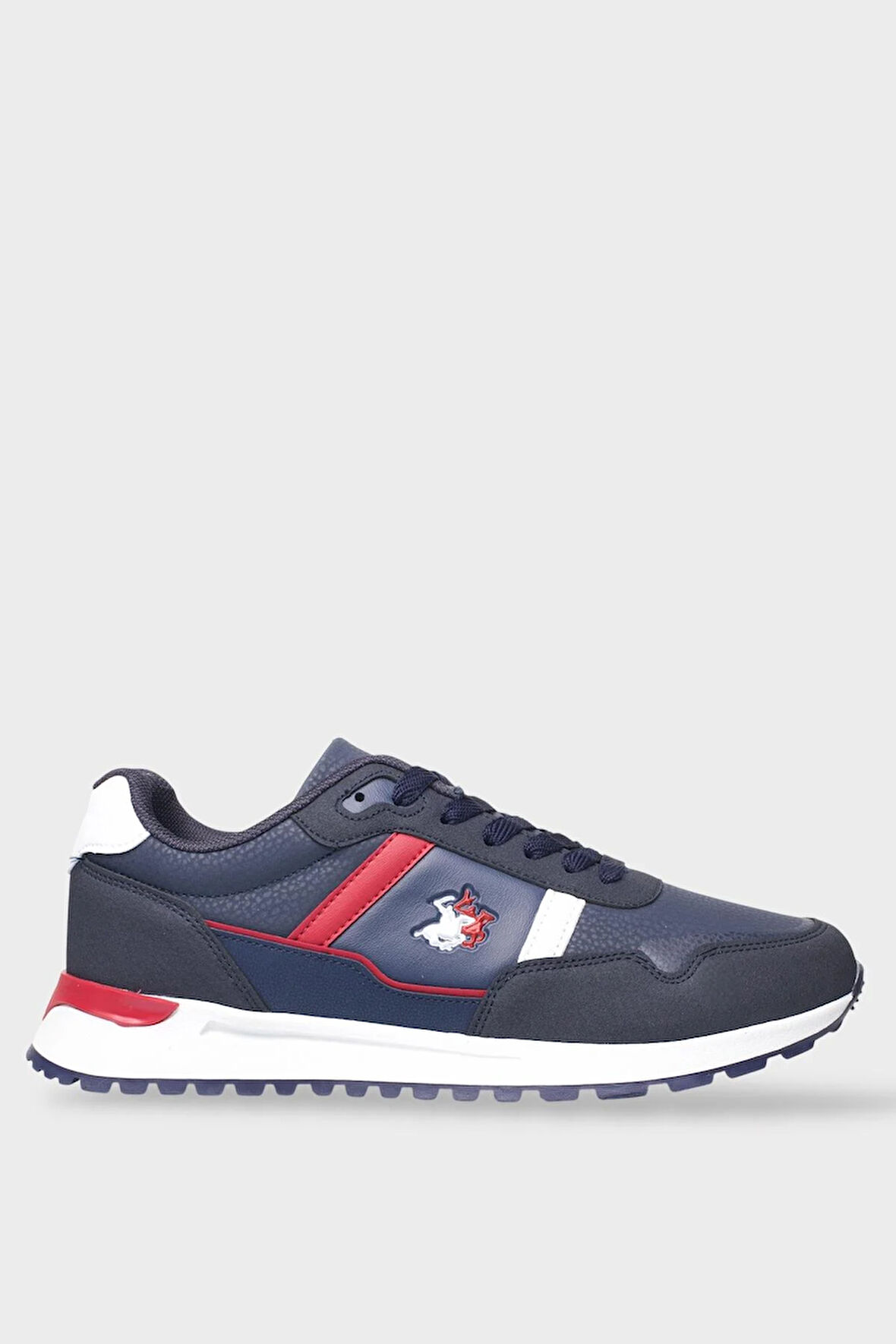 Erkek Ortopedik Cilt Günlük Yürüyüş Koşu Sneaker Spor Ayakkabı LACİVERT