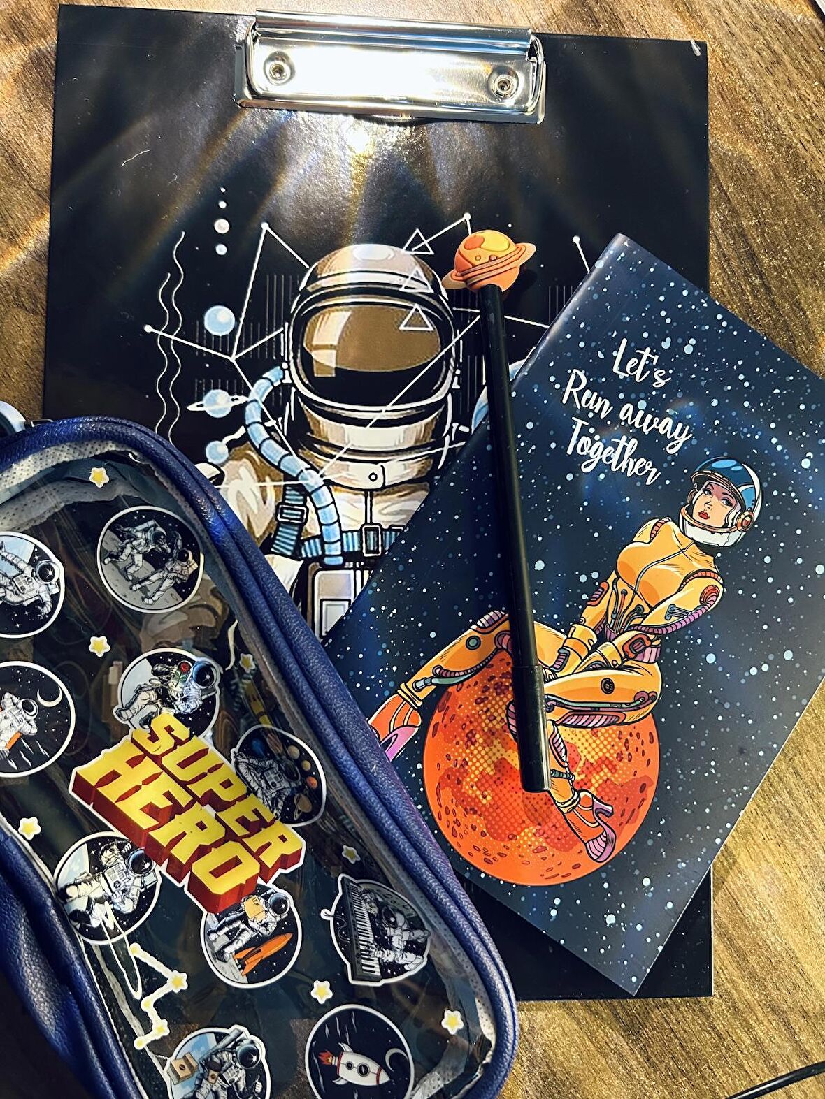 Kadın astronot özel set