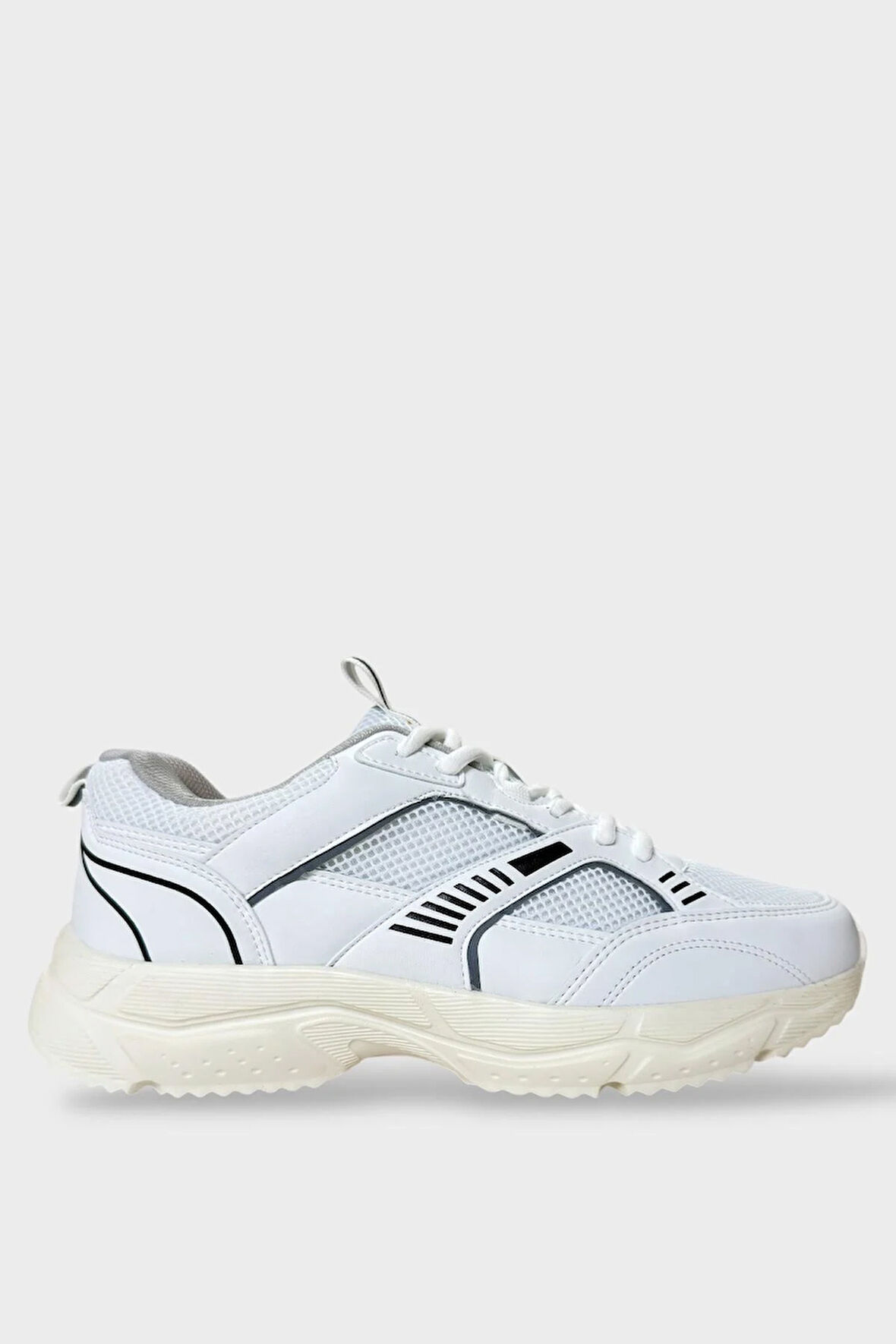 Erkek Airfile Hafif Comfort Koşu Yürüyüş Spor Ayakkabı BEYAZ