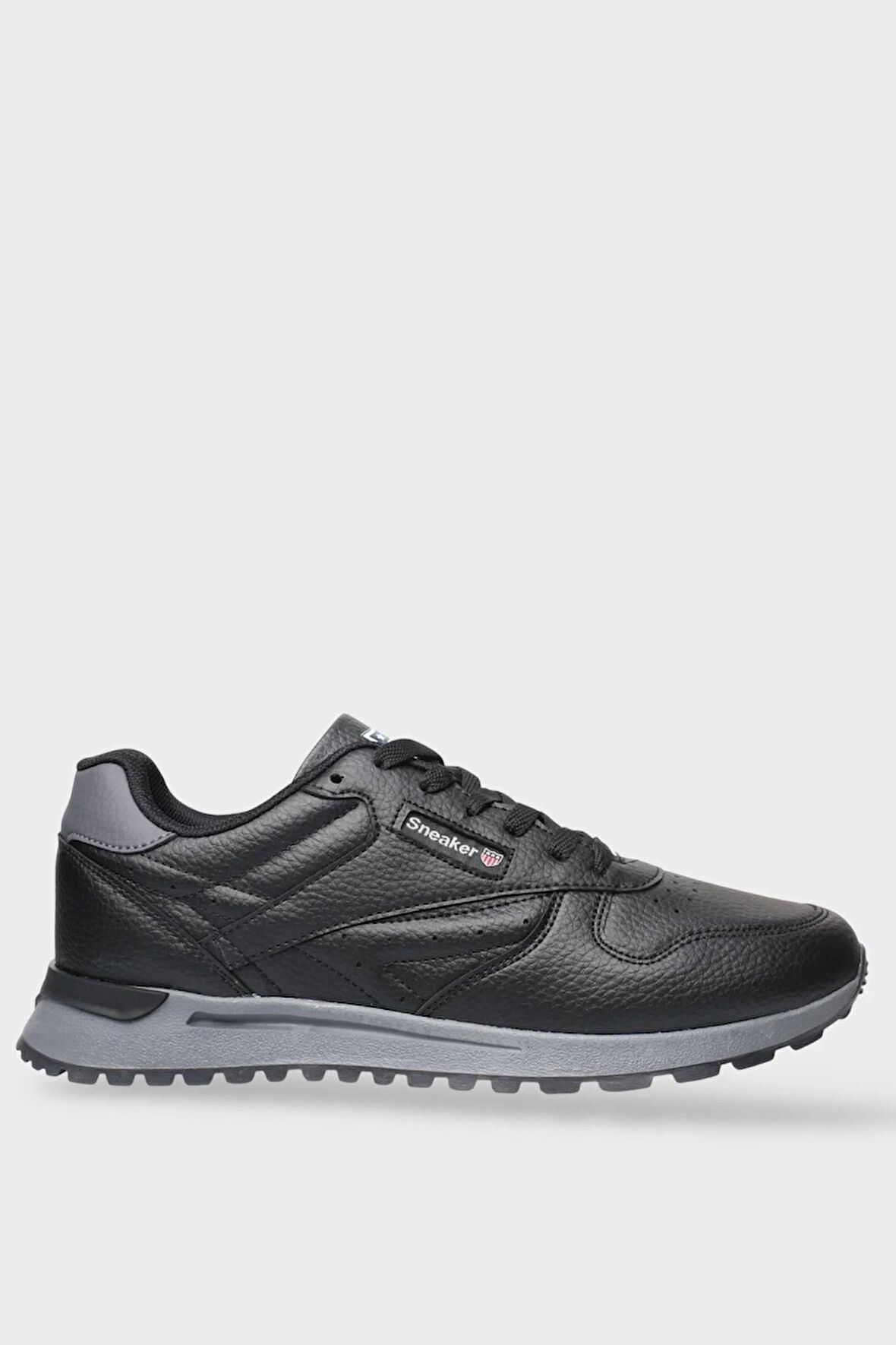Unisex Ortopedik Günlük Yürüyüş Koşu Sneaker Spor Ayakkabı SİYAH