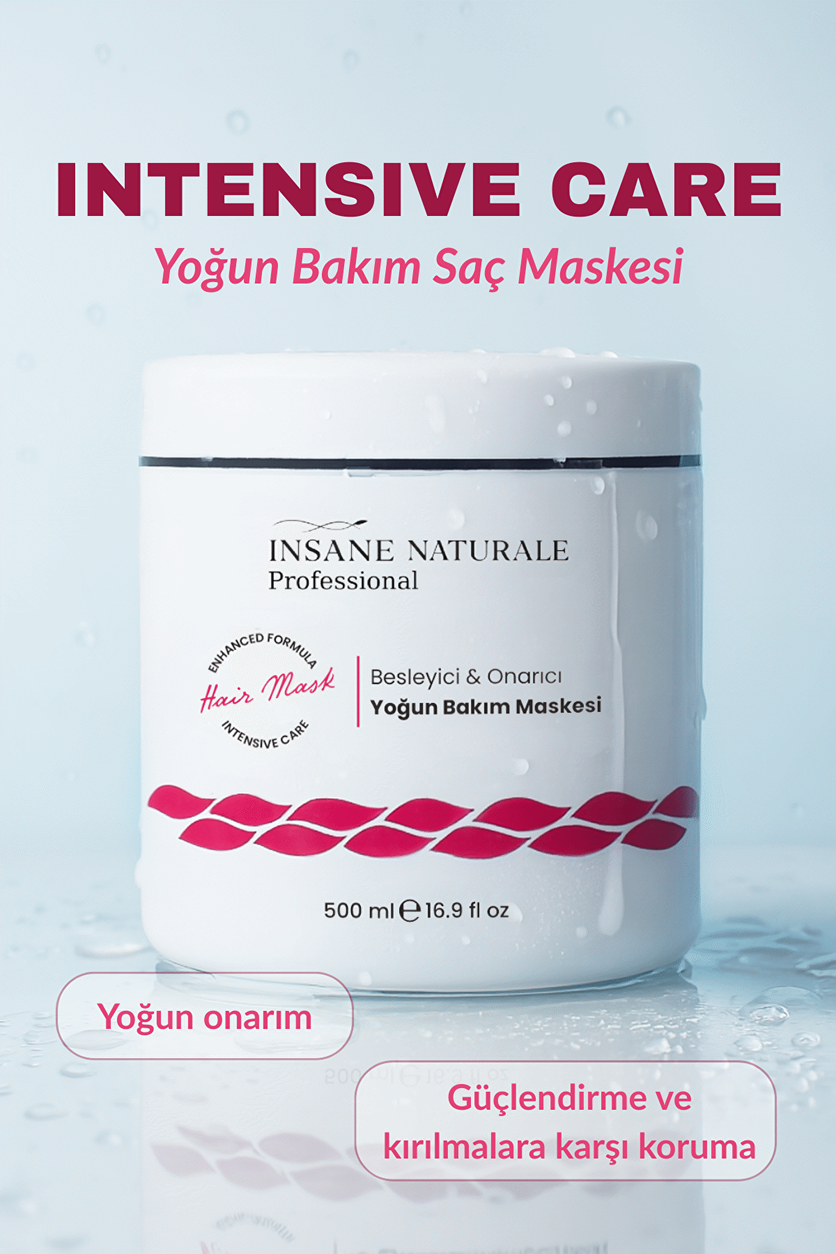 Yoğun Saç Bakım Maskesi (SAÇ KREMİ) 500 ml