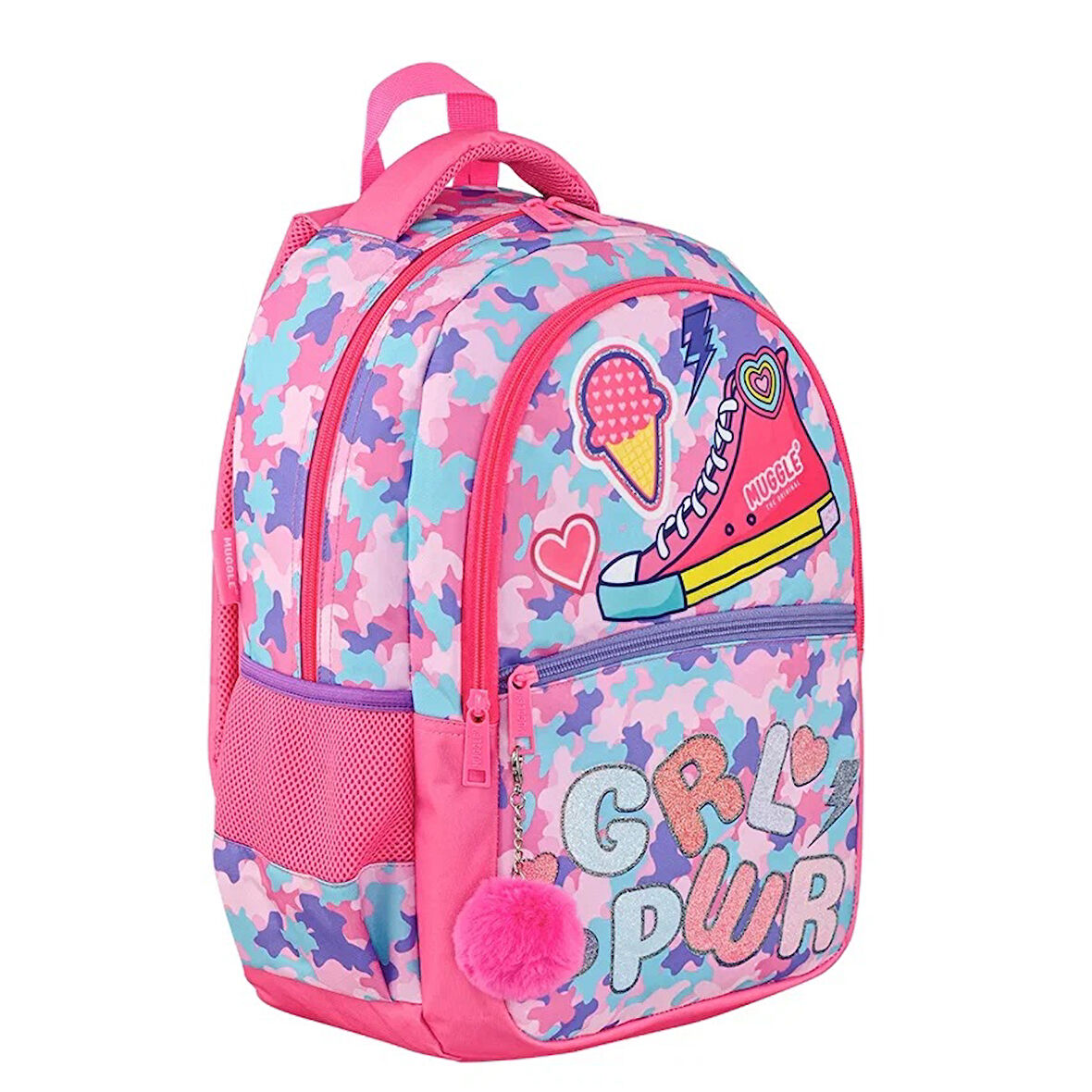 Muggle Mu-9015 Girl Power Koleksiyonu İlkokul Çantası