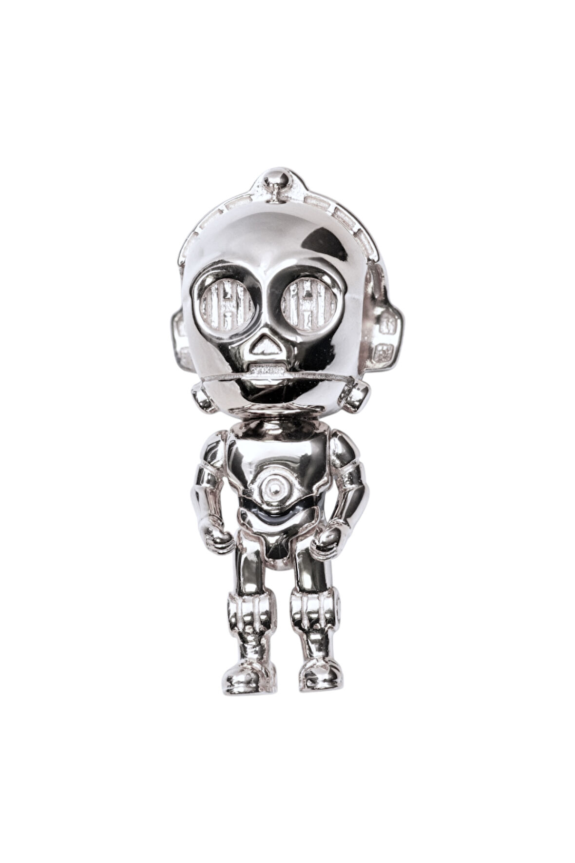 Star Wars Gümüş C-3po Droid Charm