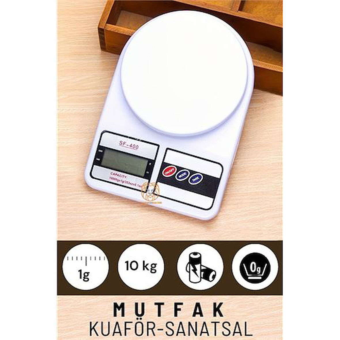 Findit Hassas Mutfak Terazisi Kuaför Terazisi 10 Kg