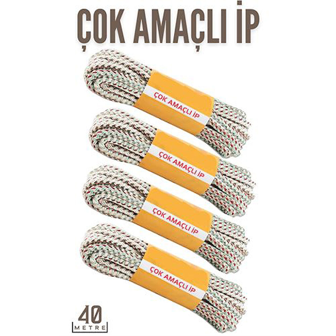 Findit 40 Metre Çok Amaçlı Hamak İpi