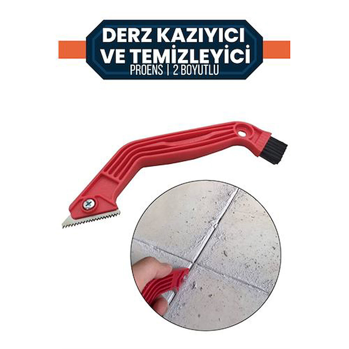 Findit Proens 2 Boyutlu Derz Kazıyıcı ve Temizleyici