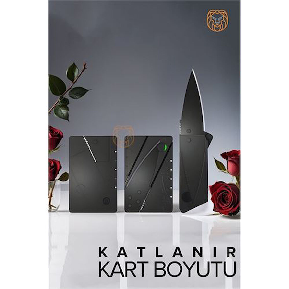 Findit 4 ADET Cüzdan Boyutu Katlanır Bıçak 717255 Top-tan Paket