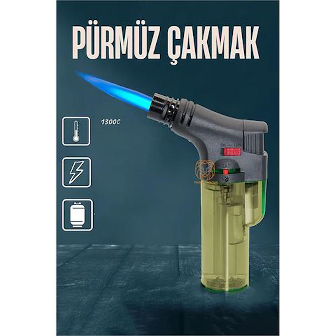 Findit Mini Pürmüz Çakmak Gazlı