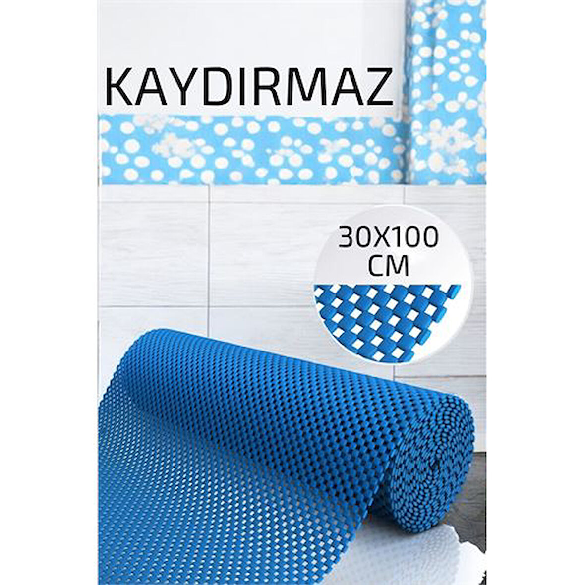 Findit Kaydırmaz Rulo Mat Halı Çekmece Sofra Dolap Kaydırmazı 30x100cm