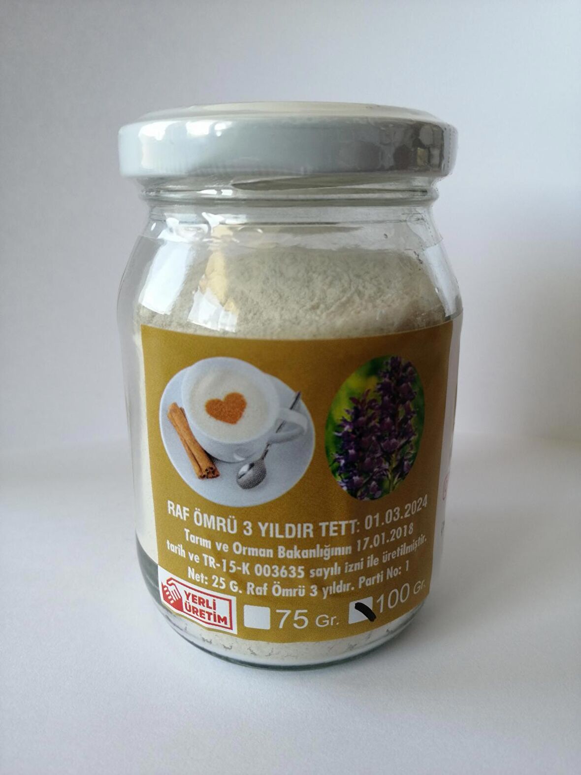 Bucak Sabebi, saf hakiki Salep 100 g