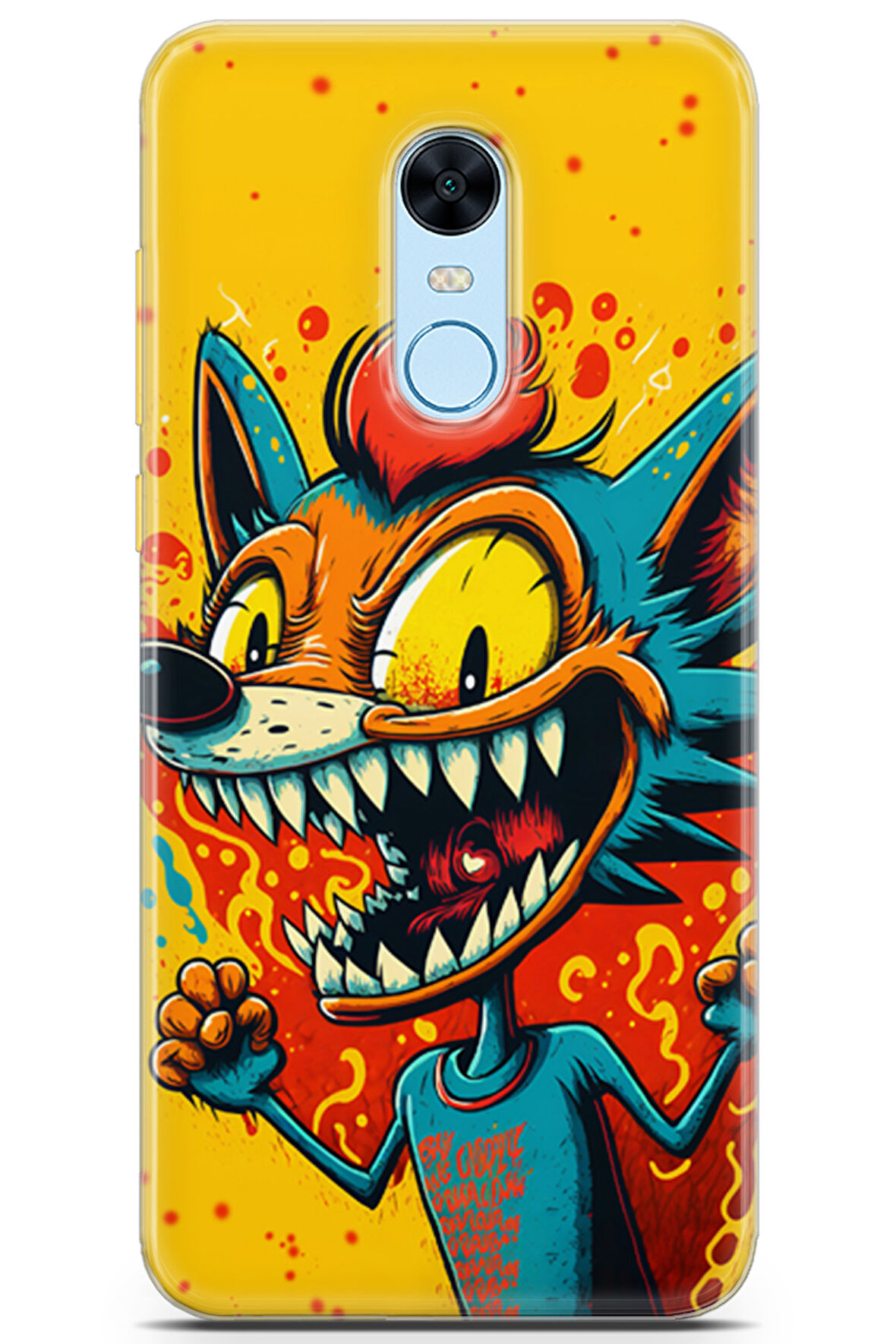 Xiaomi Redmi 5 Plus uyumlu Renkler 22 Telefon Kılıfı Renk Köpek Sarı