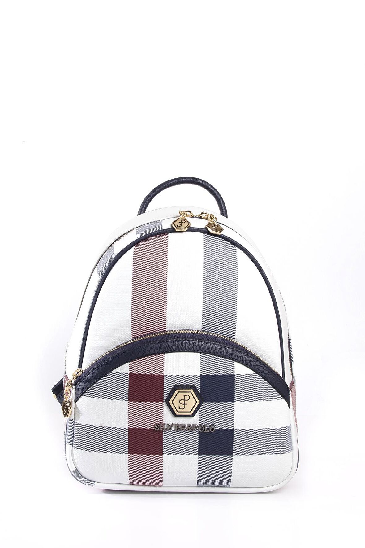 Kadın  945-33735 SİLVER POLO SIRT ÇANTASI M3 BEYAZ-MAT LACİ