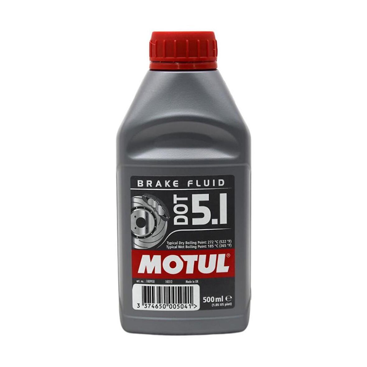 Motul Dot 5.1 500 ML Tam Sentetik Fren Hidrolik Yağı