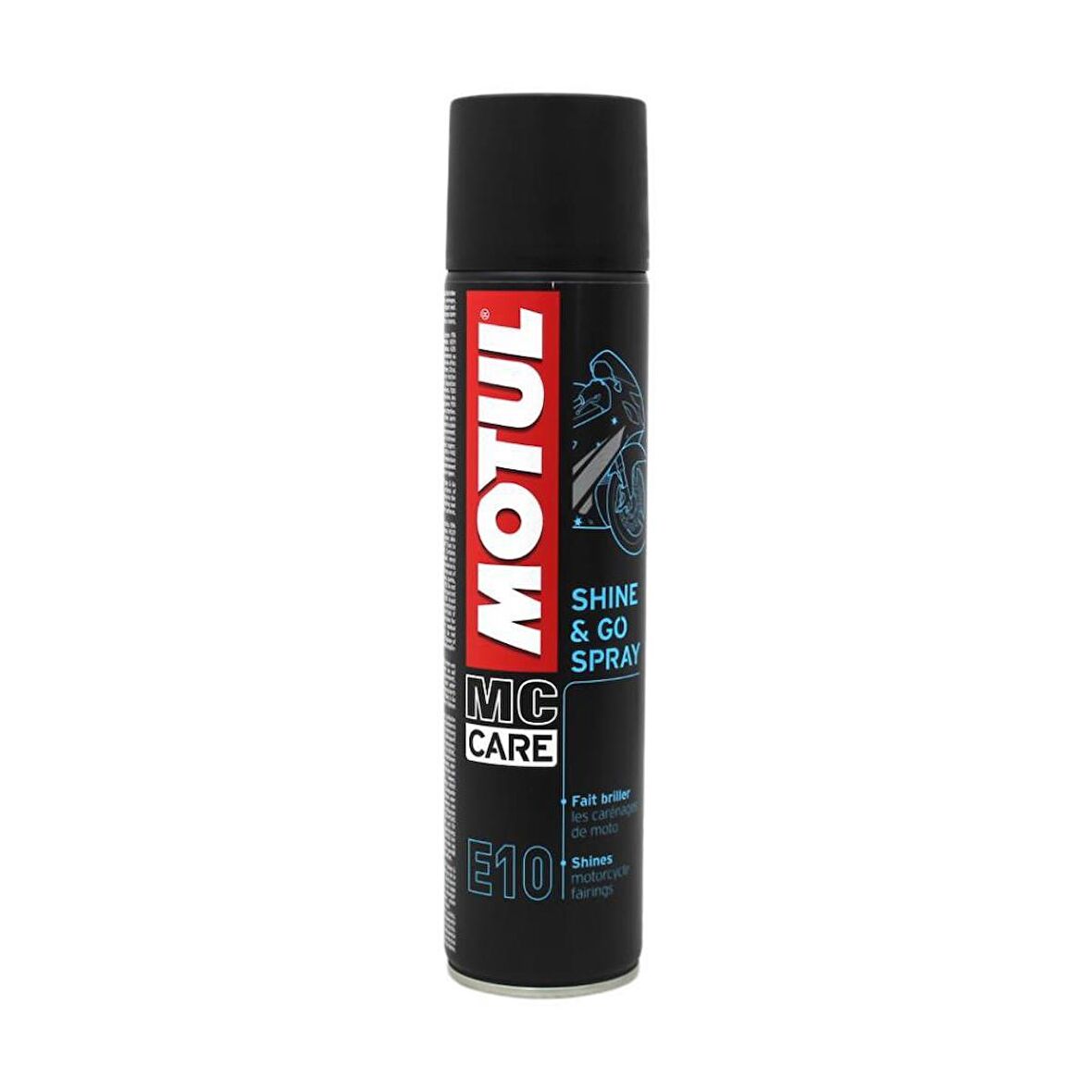 Motul E10 Shine & Go Spray 400 ML Parlatıcı Sprey