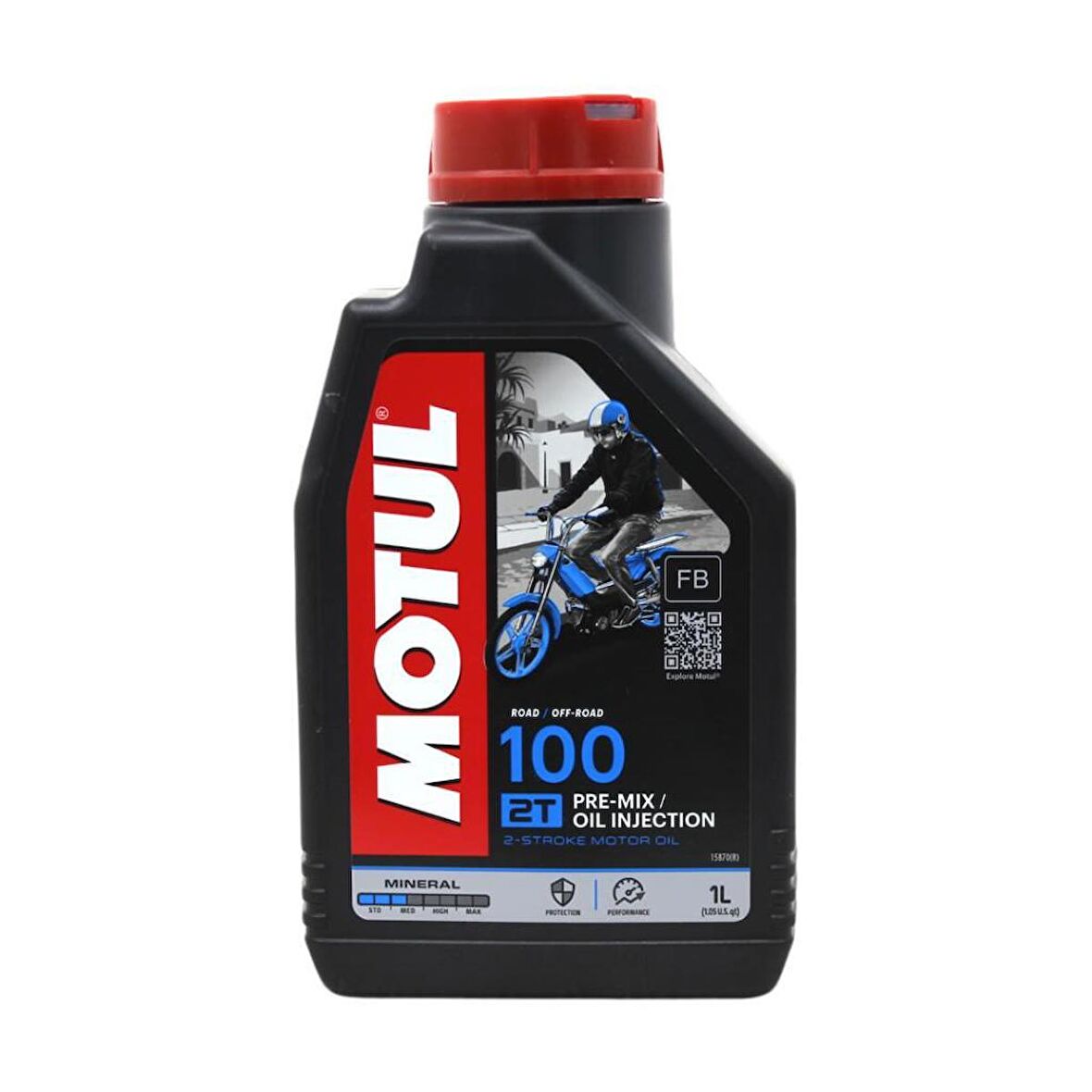 Motul 100 2T 1 Lt 2 Zamanlı Motosiklet Motor Yağı