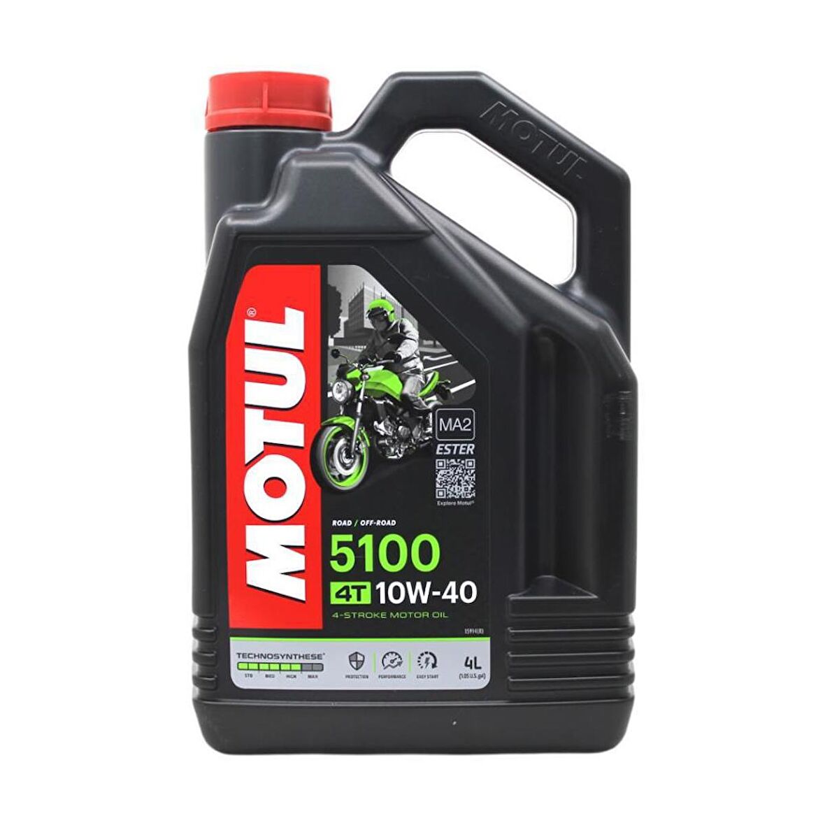 Motul 5100 10W-40 4T 4 Lt 4 Zamanlı Motosiklet Motor Yağı