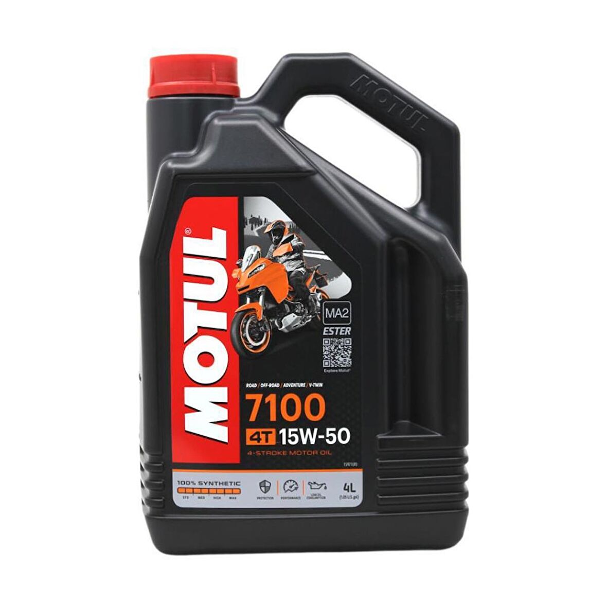 Motul 7100 4T 15W-50 4 Lt 4 Zamanlı Motosiklet Motor Yağı