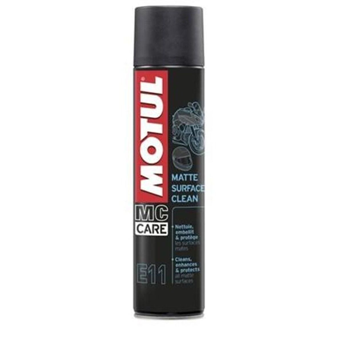 Motul MC Care E11 Mat Yüzey Temizleyici Sprey 400ml