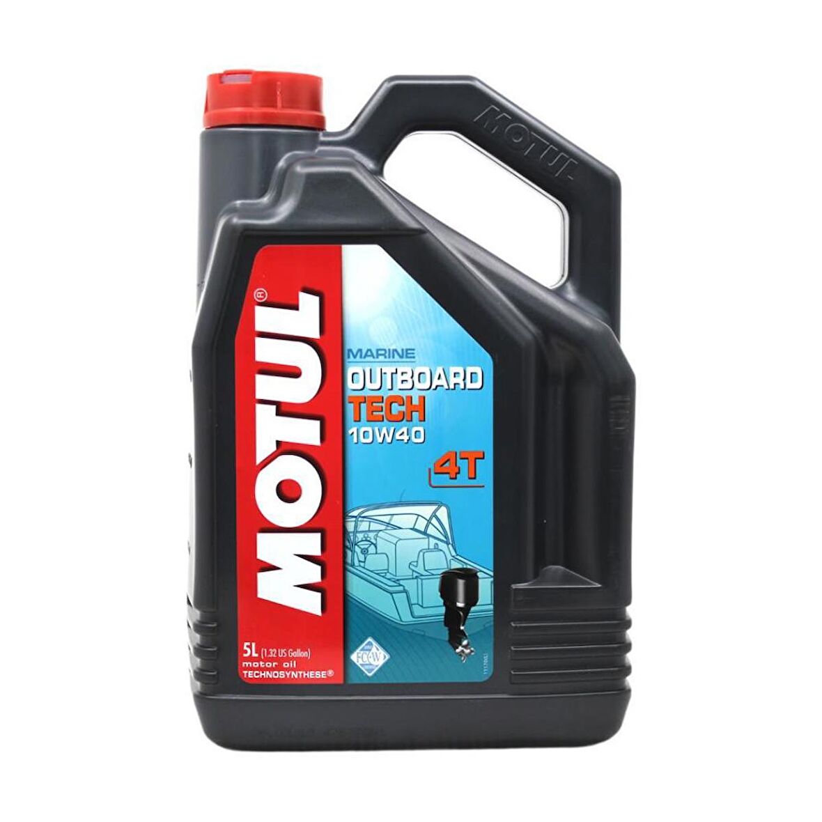 Motul Marine Outboard Tech 10W-40 4T 5 Lt Tekne Motor Yağı