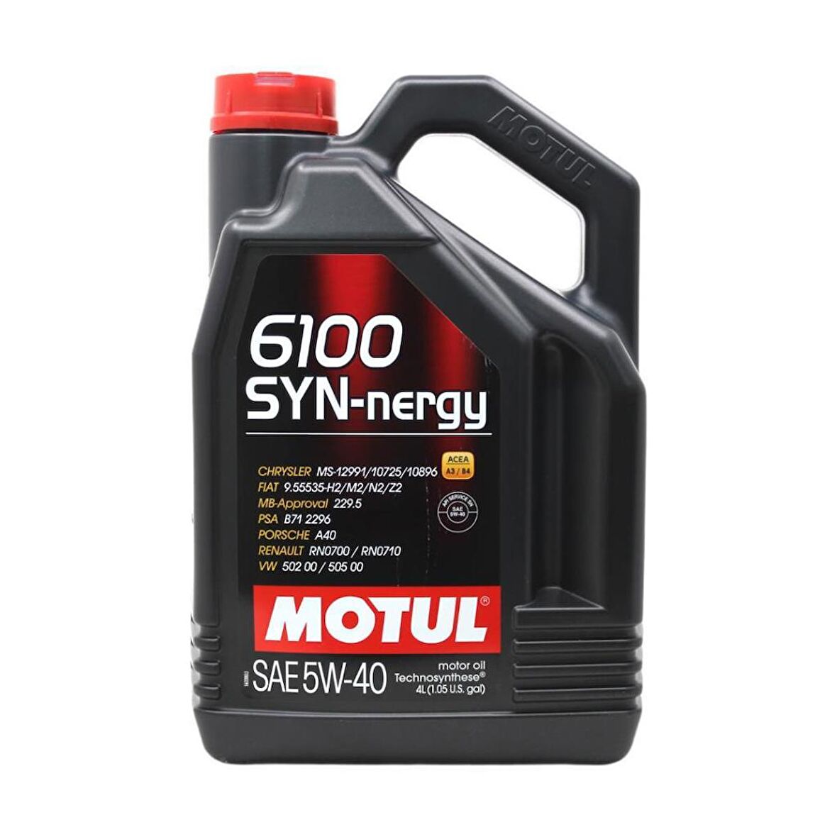 Motul 6100 SYN-Nergy 5W-40 4 Lt Dizel Benzinli Motor Yağı