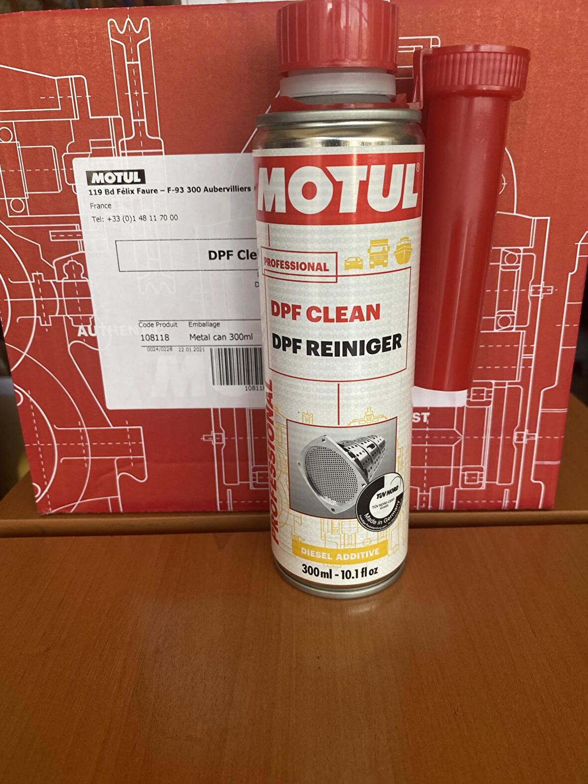 MOTUL DPF CLEAN 300ML (ÜT:22/01/2021)