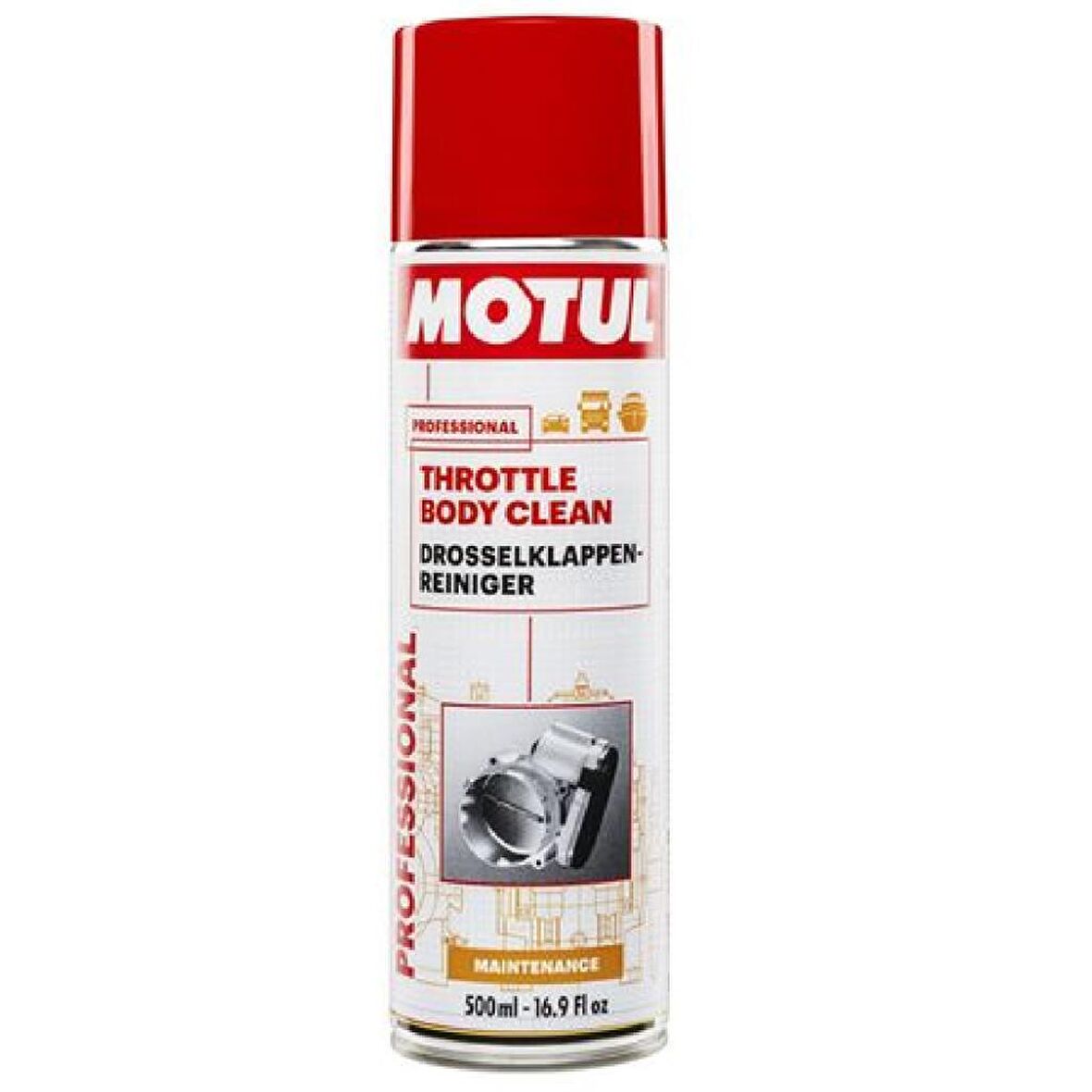 Motul Benzinli Motor Boğaz Kelebeği Temizleyici 500 ml