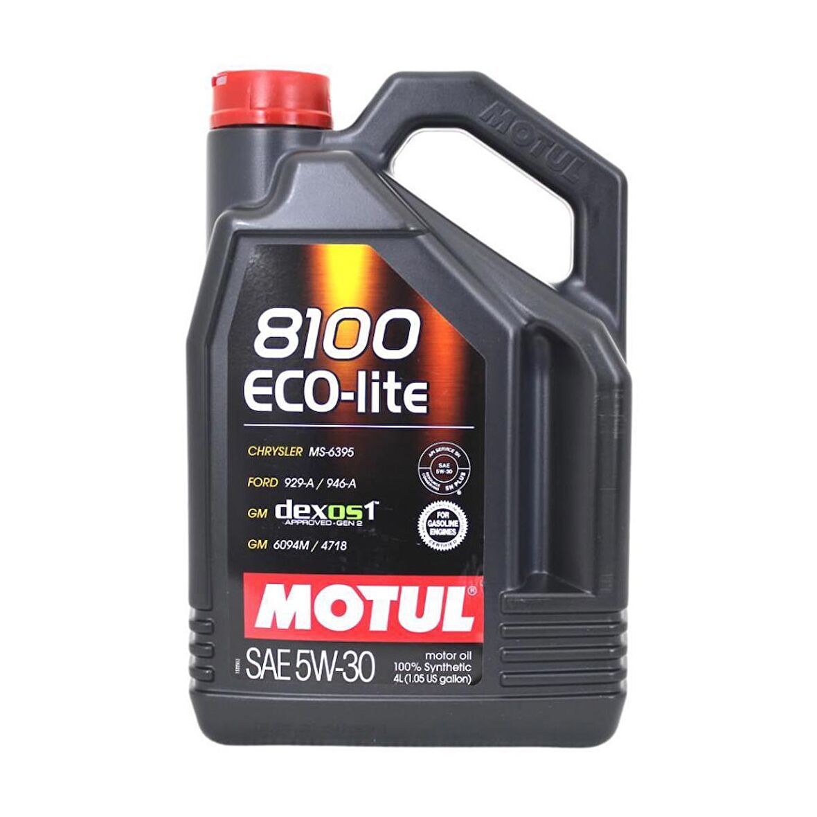 Motul 8100 Eco-Lite 5W-30 4 Lt Tam Sentetik Motor Yağı