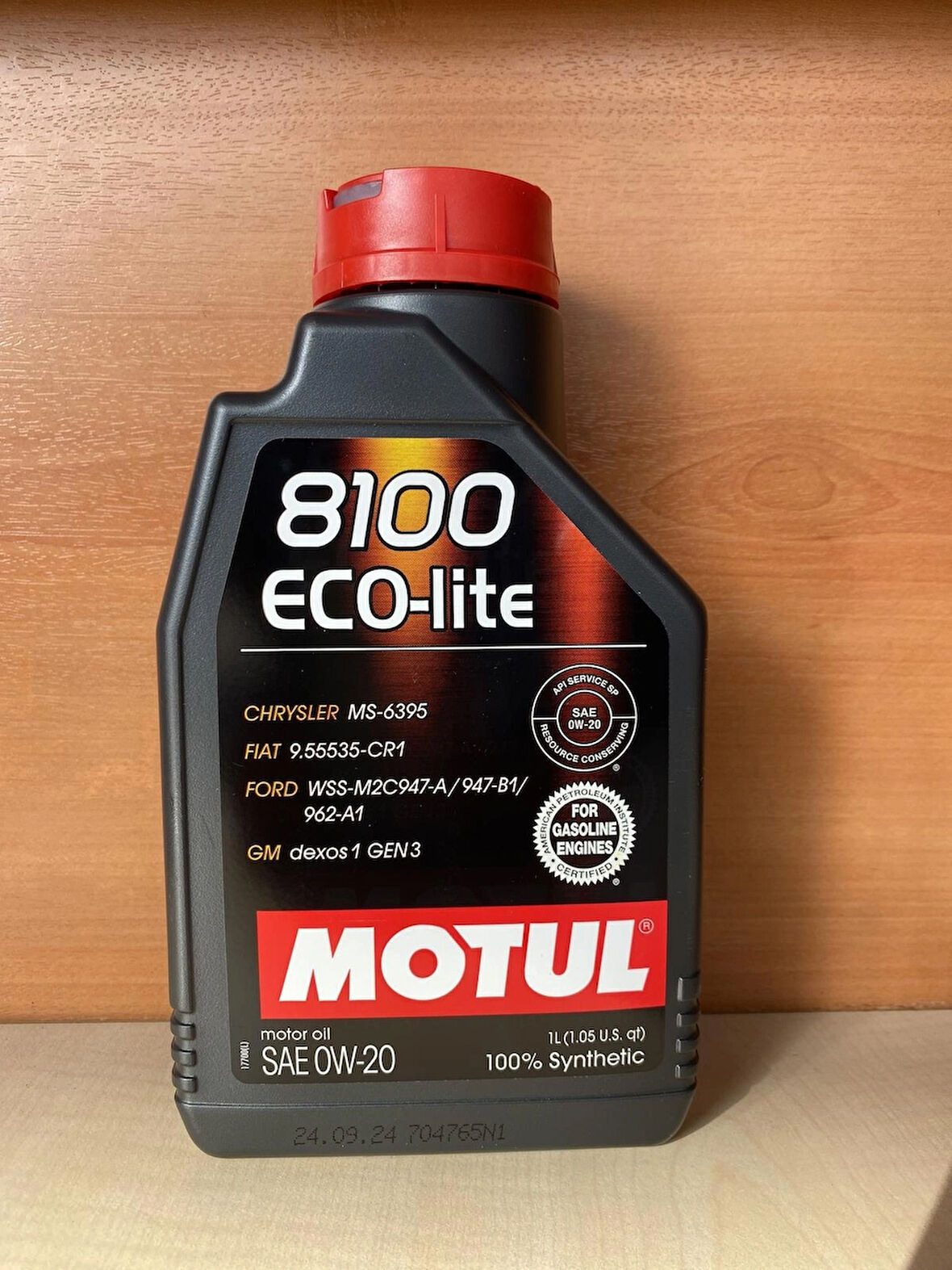 MOTUL 8100 ECO-LİTE SAE 0W-20 1LT 