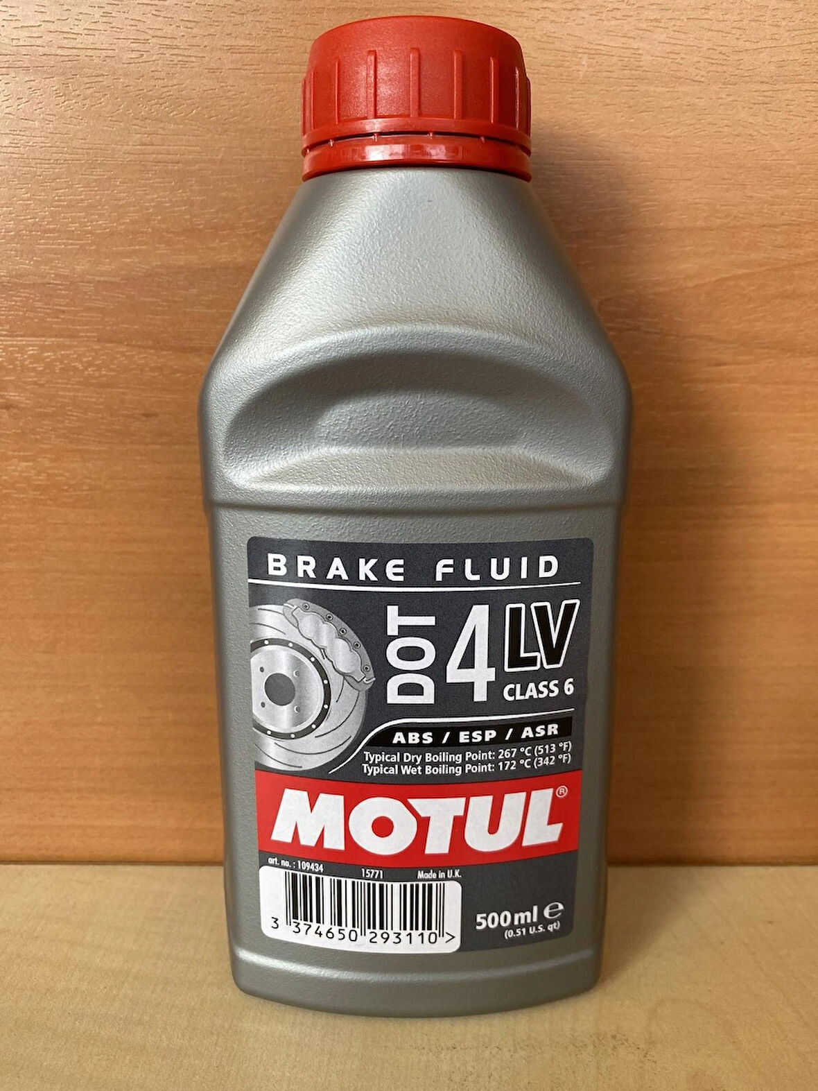MOTUL BRAKE FLUID DOT 4 LV ABS/ESP/ARS 500ML 