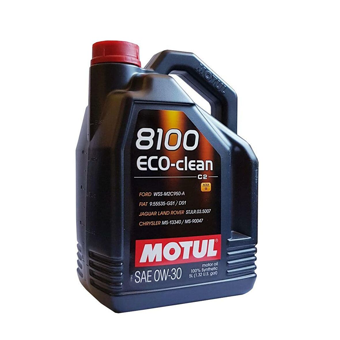 Motul 8100 Eco Clean 0W-30 Technosynthese 5 lt Benzin-Dizel Motor Yağı Üretim:2022 