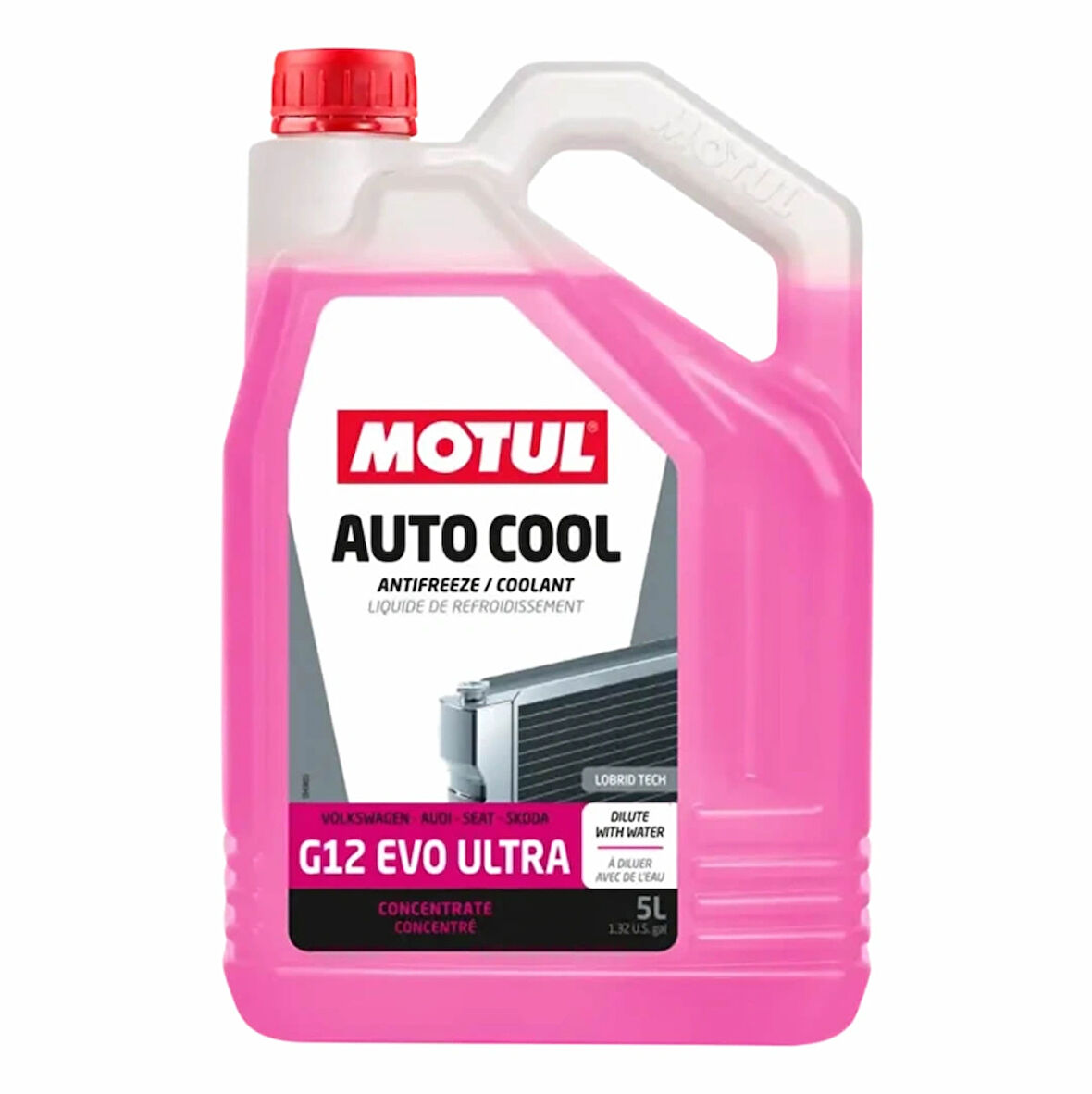 Motul Auto Cool G12 Evo Ultra 5 Lt Konsantre Antifriz