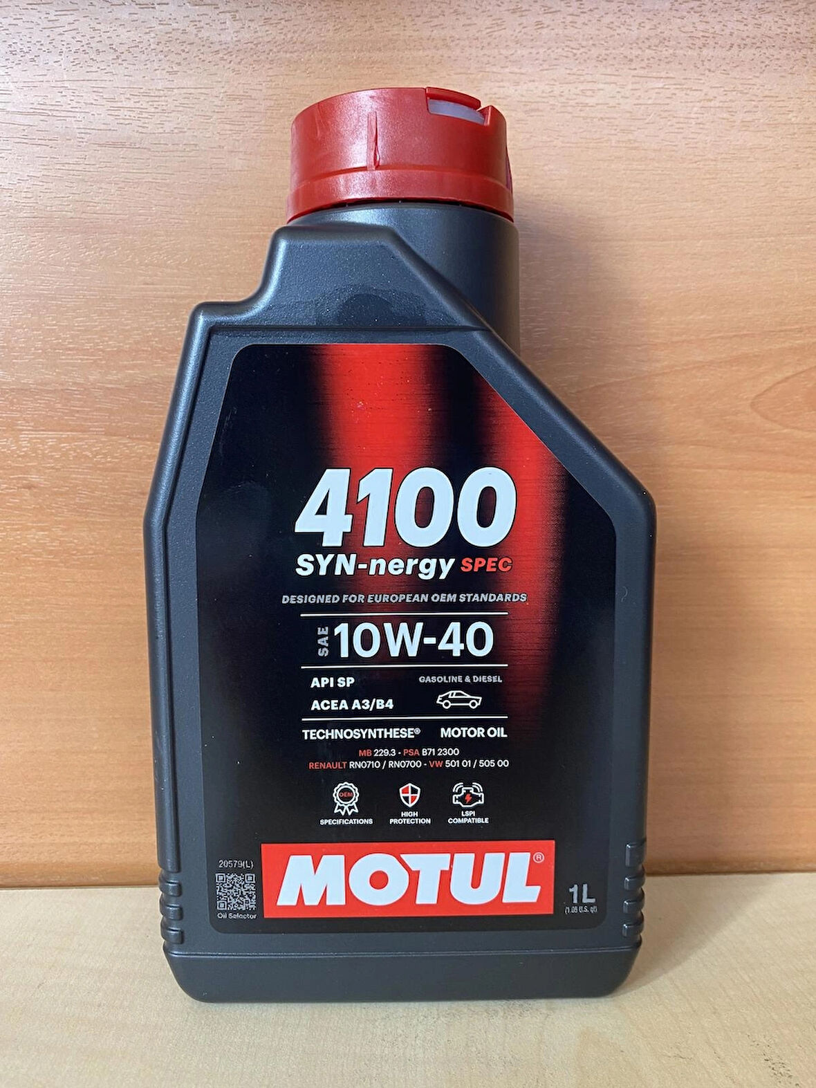 MOTUL 4100 SYN-nergy SPEC 10W-40 1LT