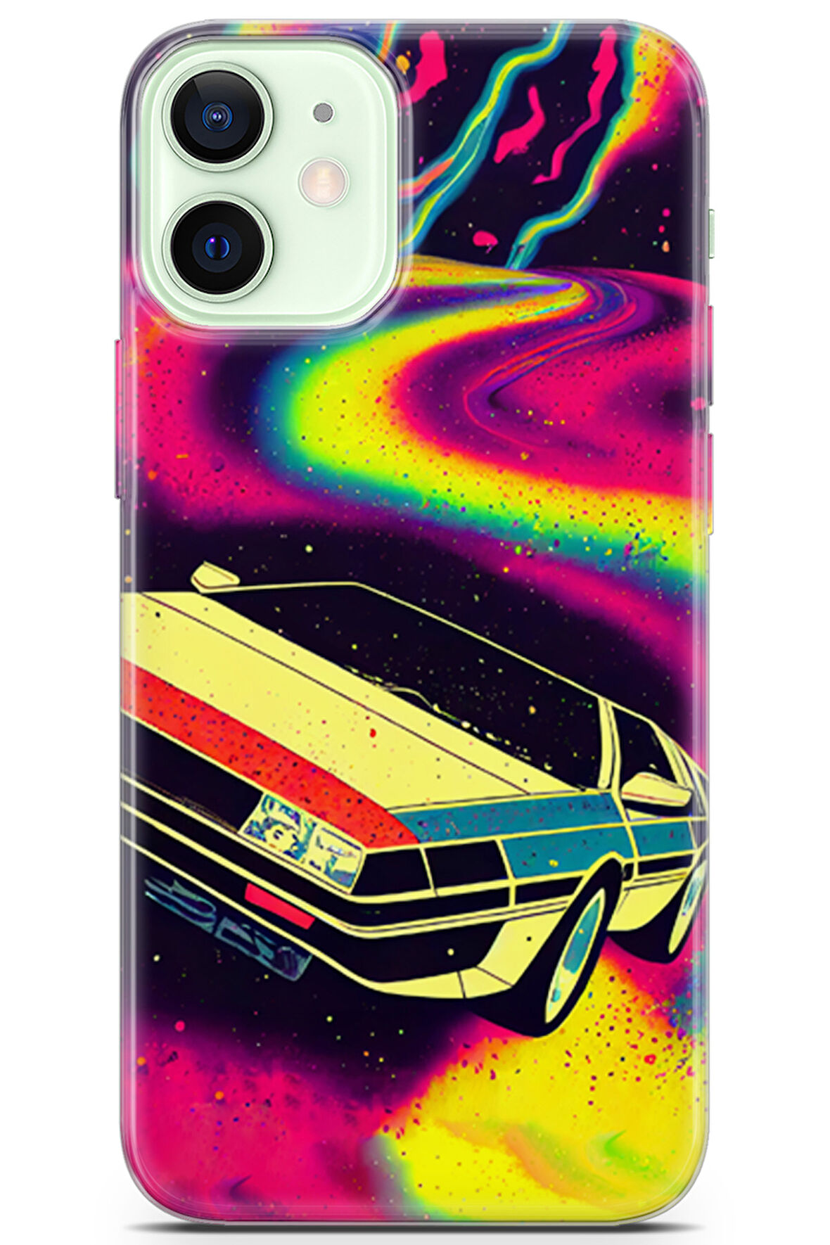 Apple iPhone 12 uyumlu Renkler 10 Premium UV Delorean