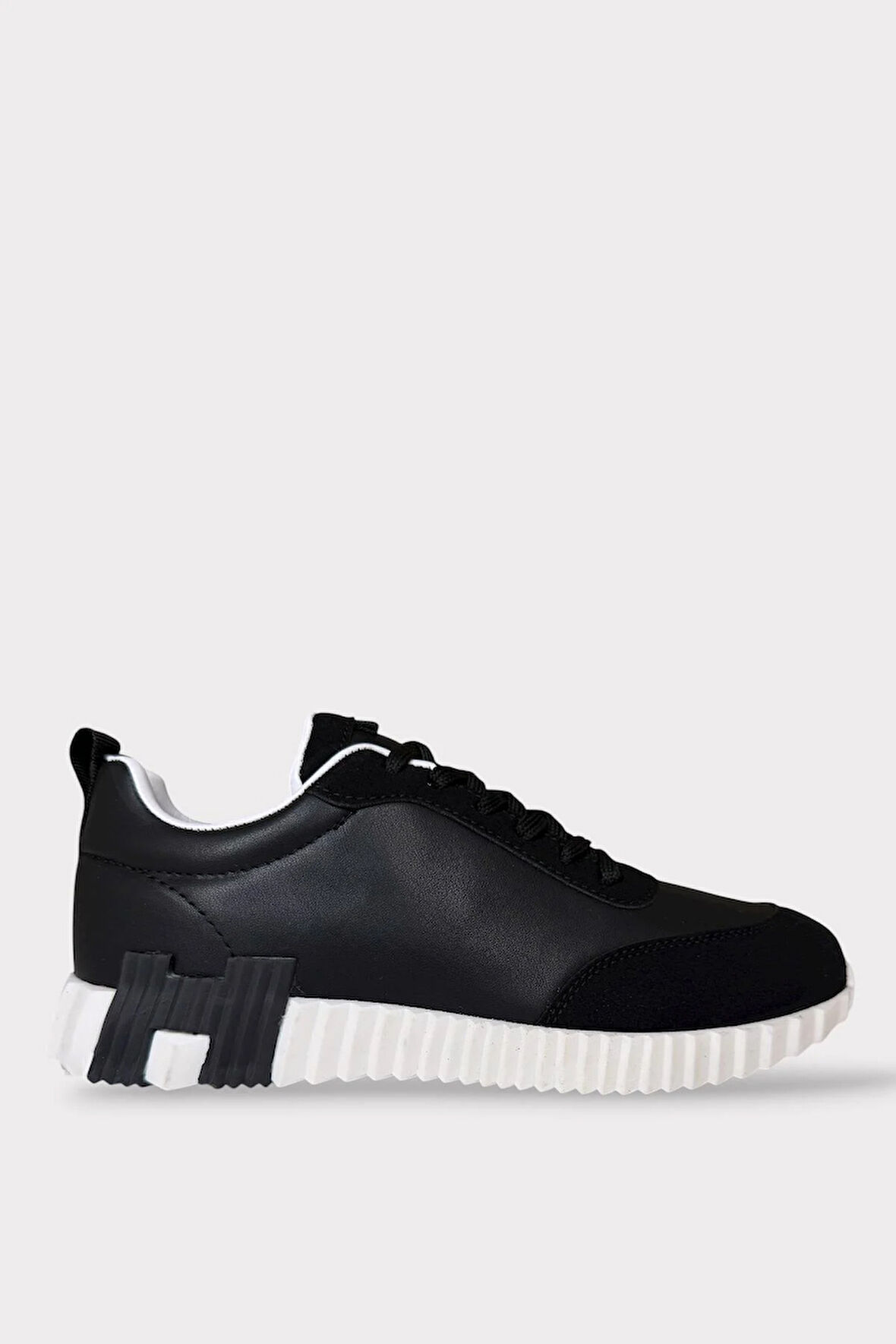 Erkek Günlük Sneaker Ayakkabı SİYAH - BEYAZ