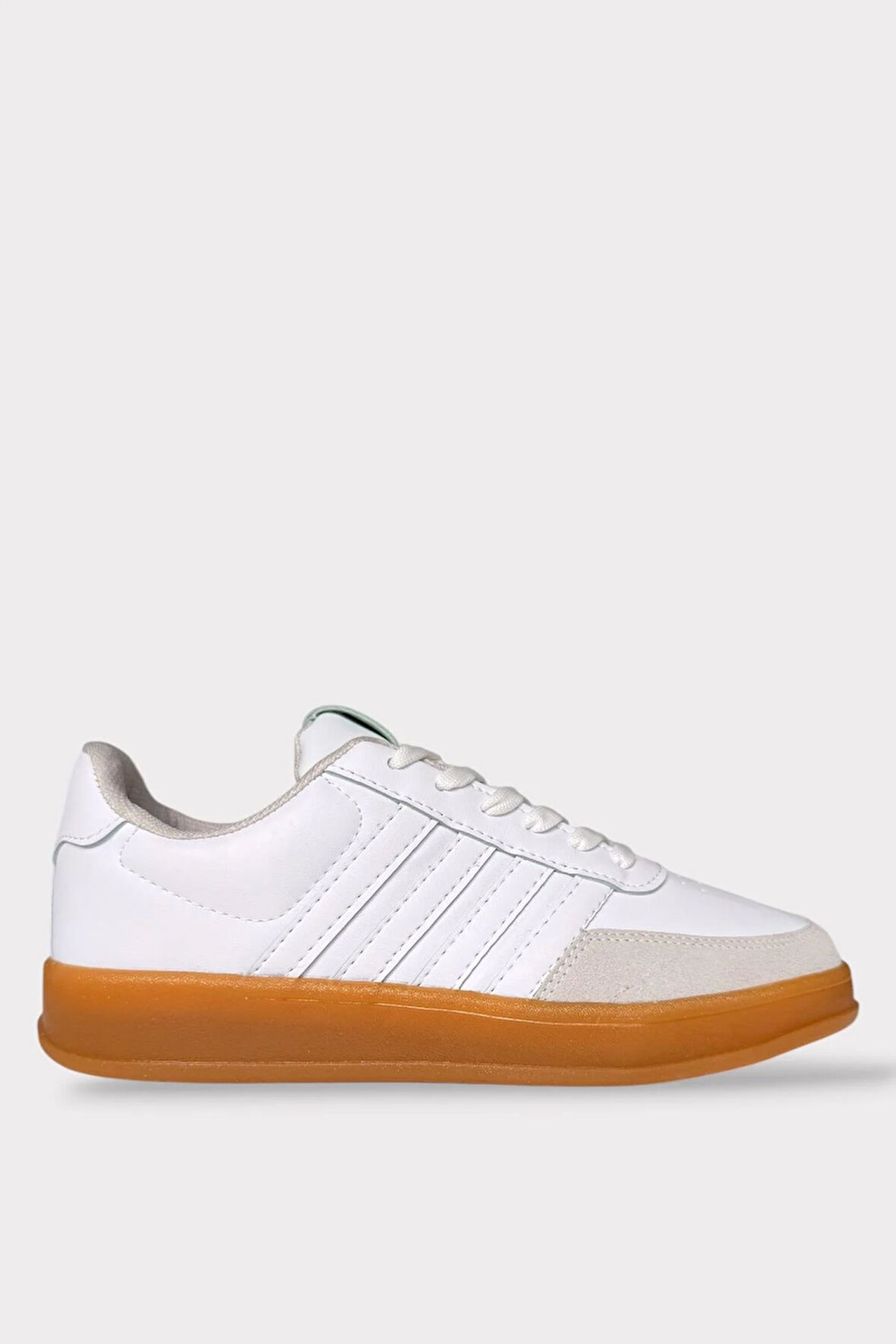 Erkek Günlük Bağcıklı Spor Ayakkabı BEYAZ